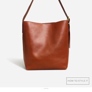NWT Madewell Brown Leather Tote